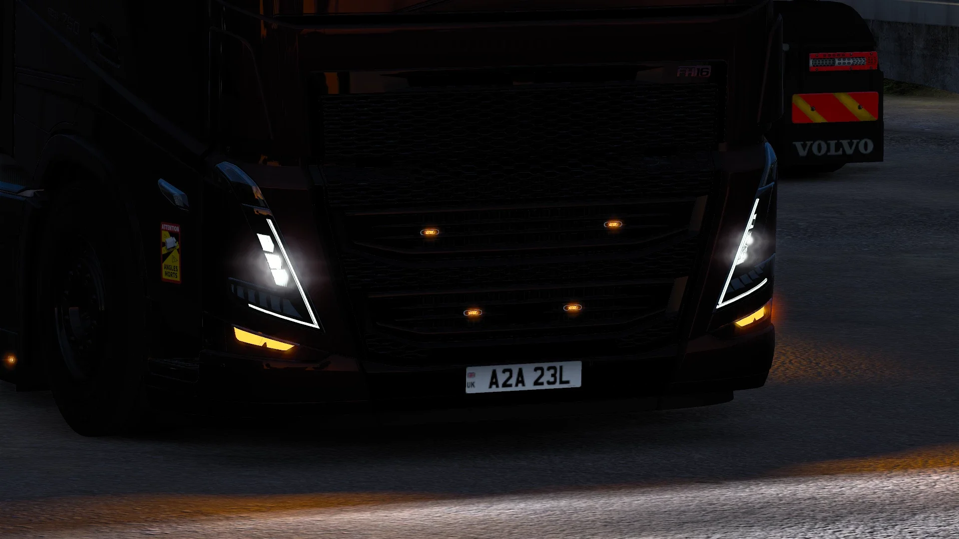 Working Amber Foglights for SCS Volvo FH5 v1.1