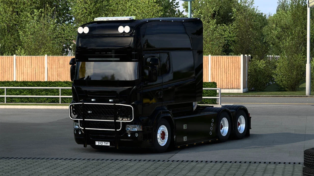 Sideskirt Scania RJL longline 6x style v1.0
