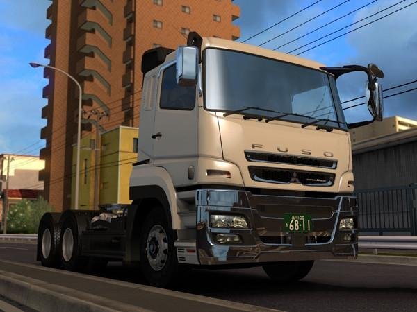 Mitsubishi Fuso Super Great + Interior