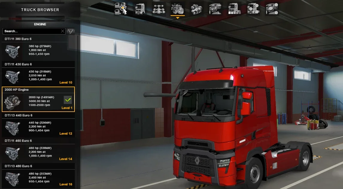 2000HP Engine For All Trucks v1.0 3