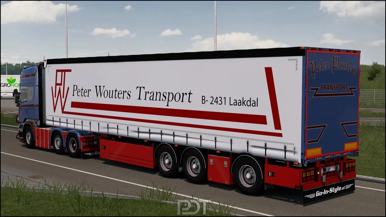 Scania R520 Peter Wouters+Trailer v5.0 2