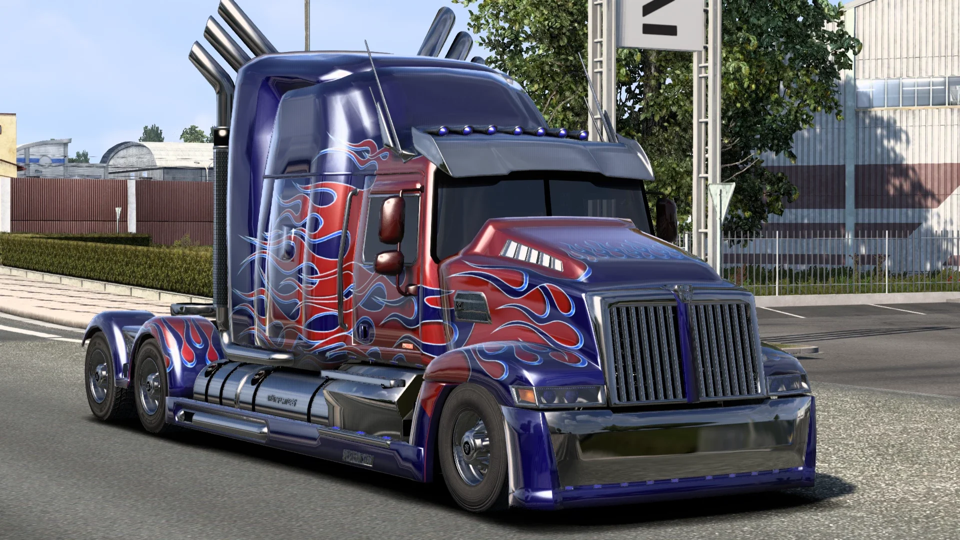 Western Star Optimus Prime TF4 3