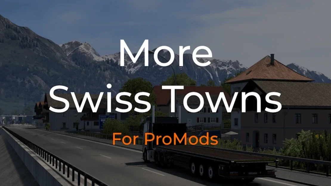 More Swiss Towns for ProMods v1.0.5