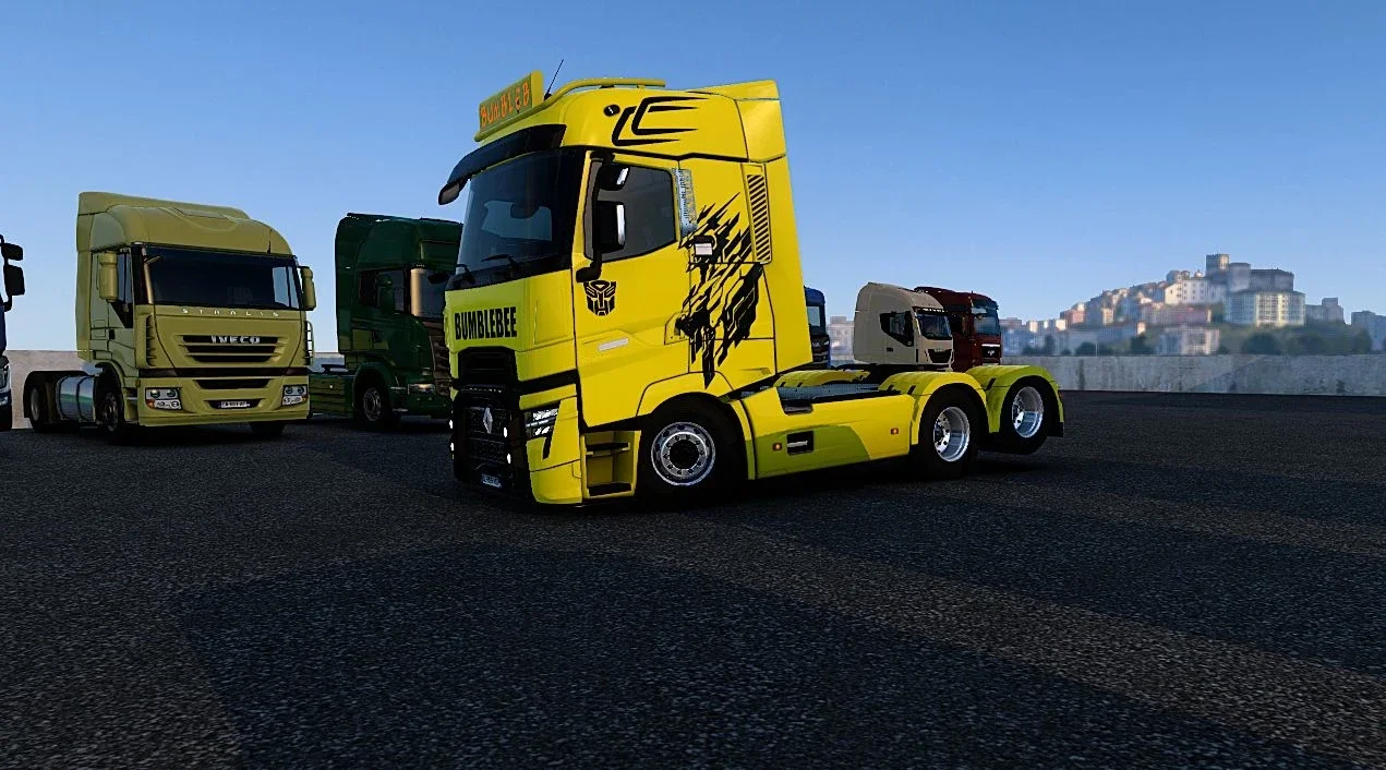 Renault T Bumblebee skin v1.0 4