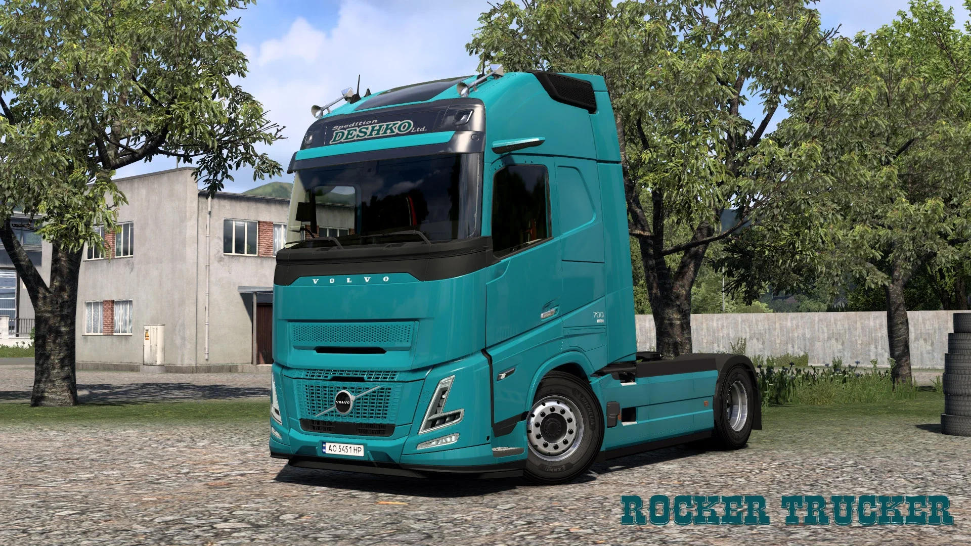Spedition Deshko Skins for Volvo FH 4/5/6 v1.0 3