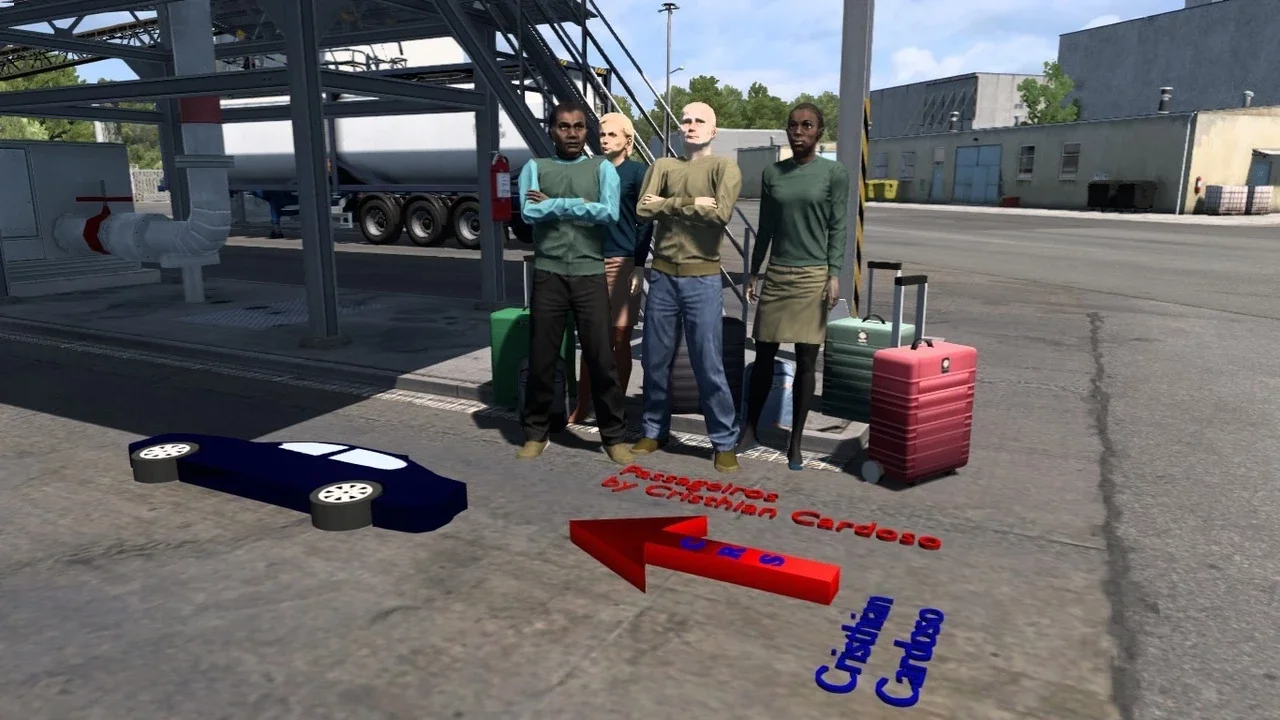 Passenger mod for Cars 2