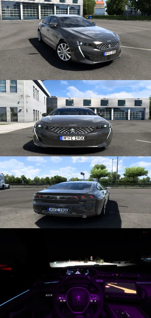 Peugeot 508 GT 2022 v1.6x