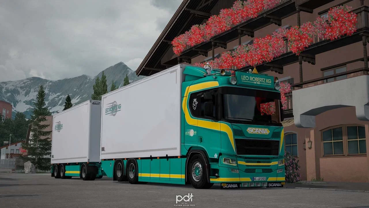 Scania R650 Leo Robertz KG+Trailer v4.0 3