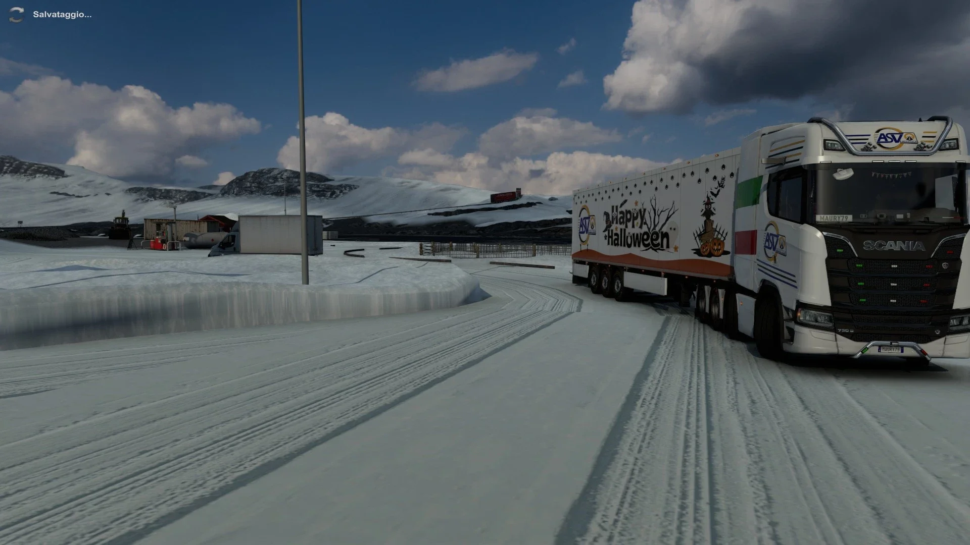 Skin for Trailer ASV LOGISTICA v1.0