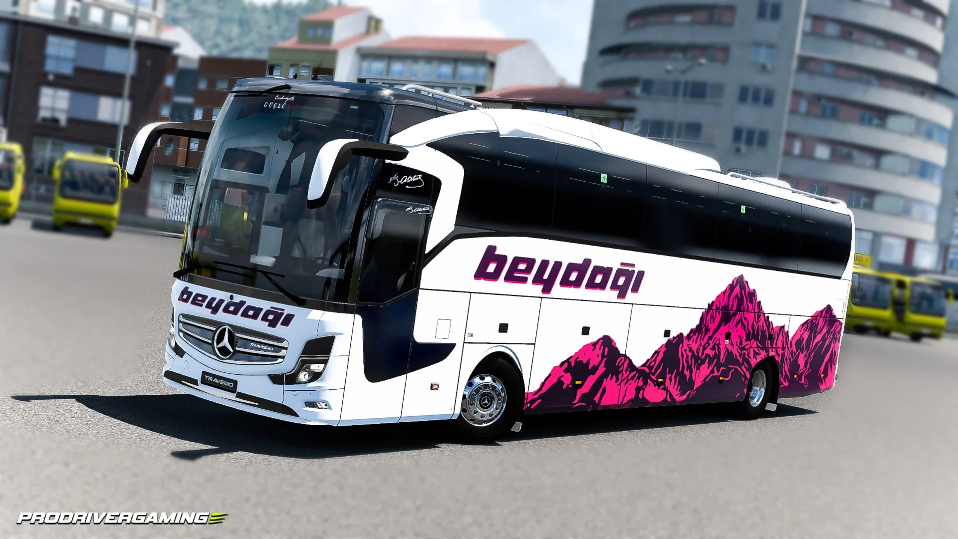 Beydağı Turkish bus Skin for Mercedes Benz Travego v1.0 3
