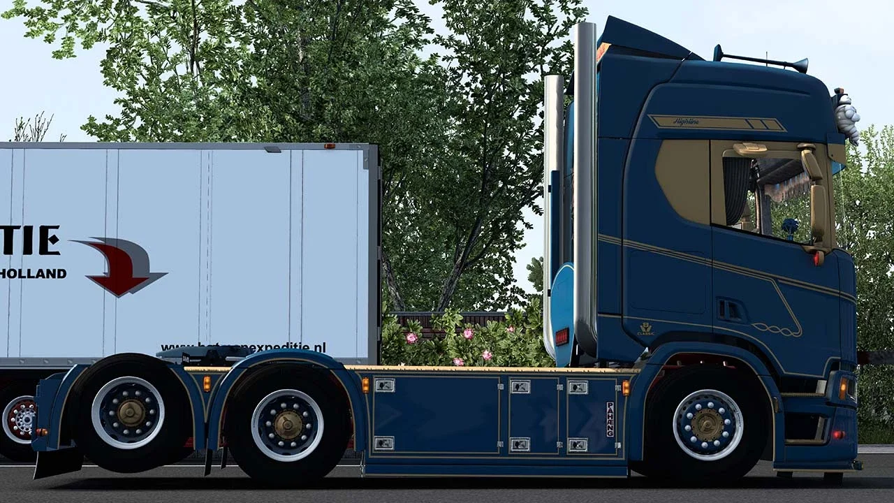 Scania R580s Harsha Customs v2.0 2