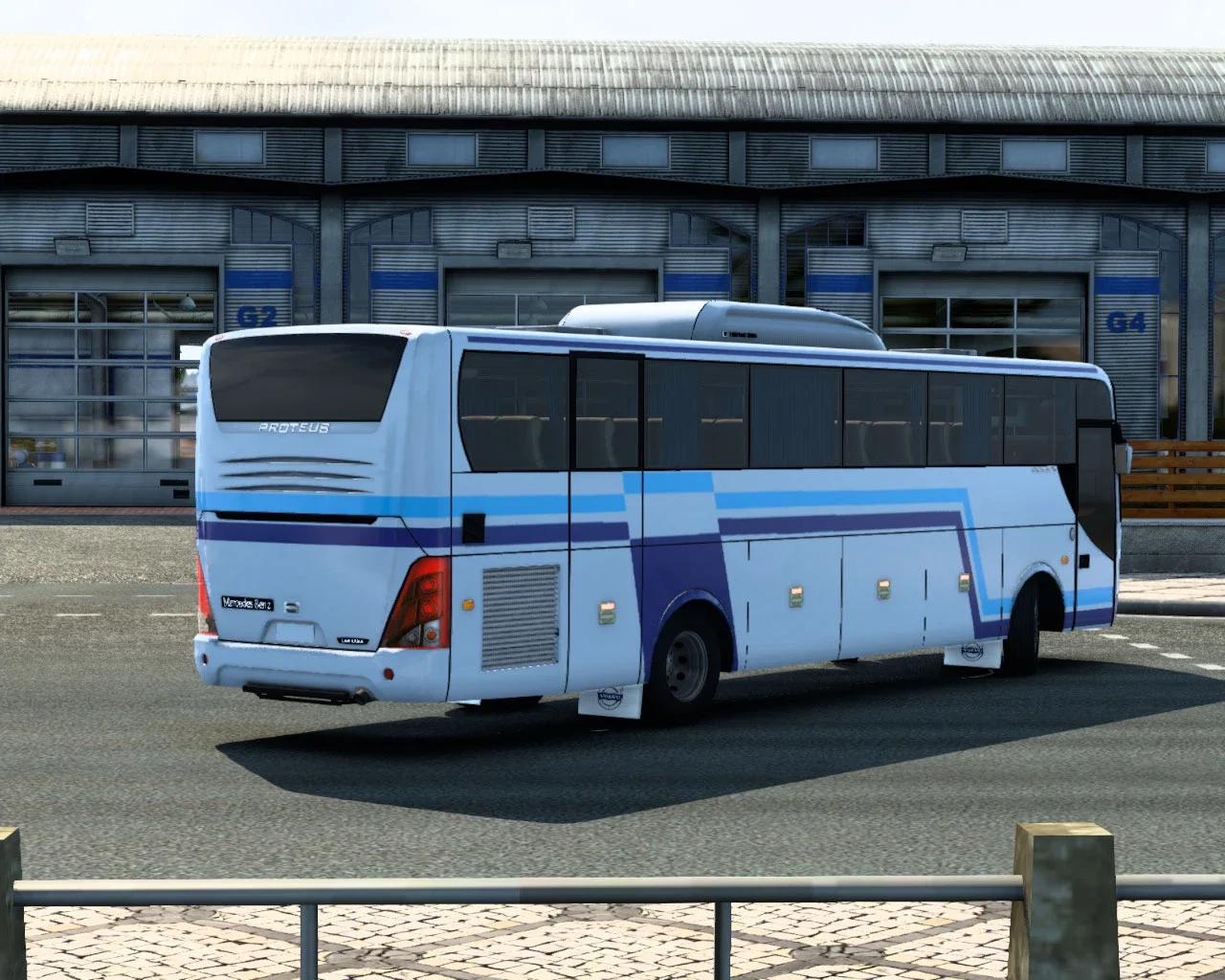 Proteus Laksana Bus 1.36Reworked (TVS Bus) v1.0 2
