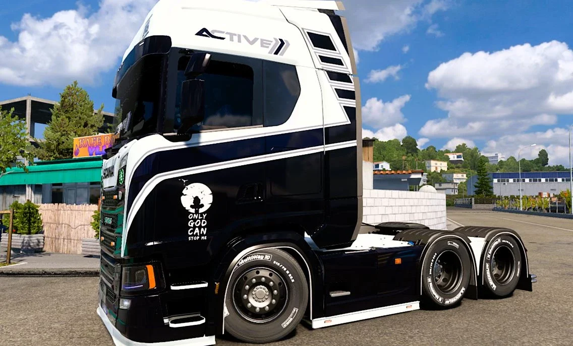 Scania S active skin v1.0