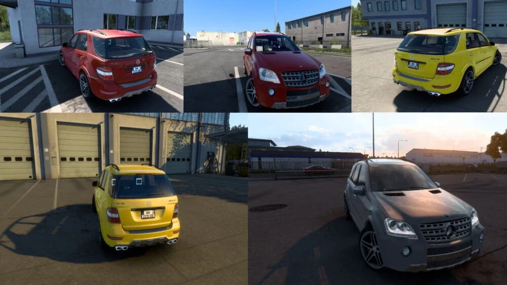 Mercedes Benz ML63 AMG 2009 v1.9x