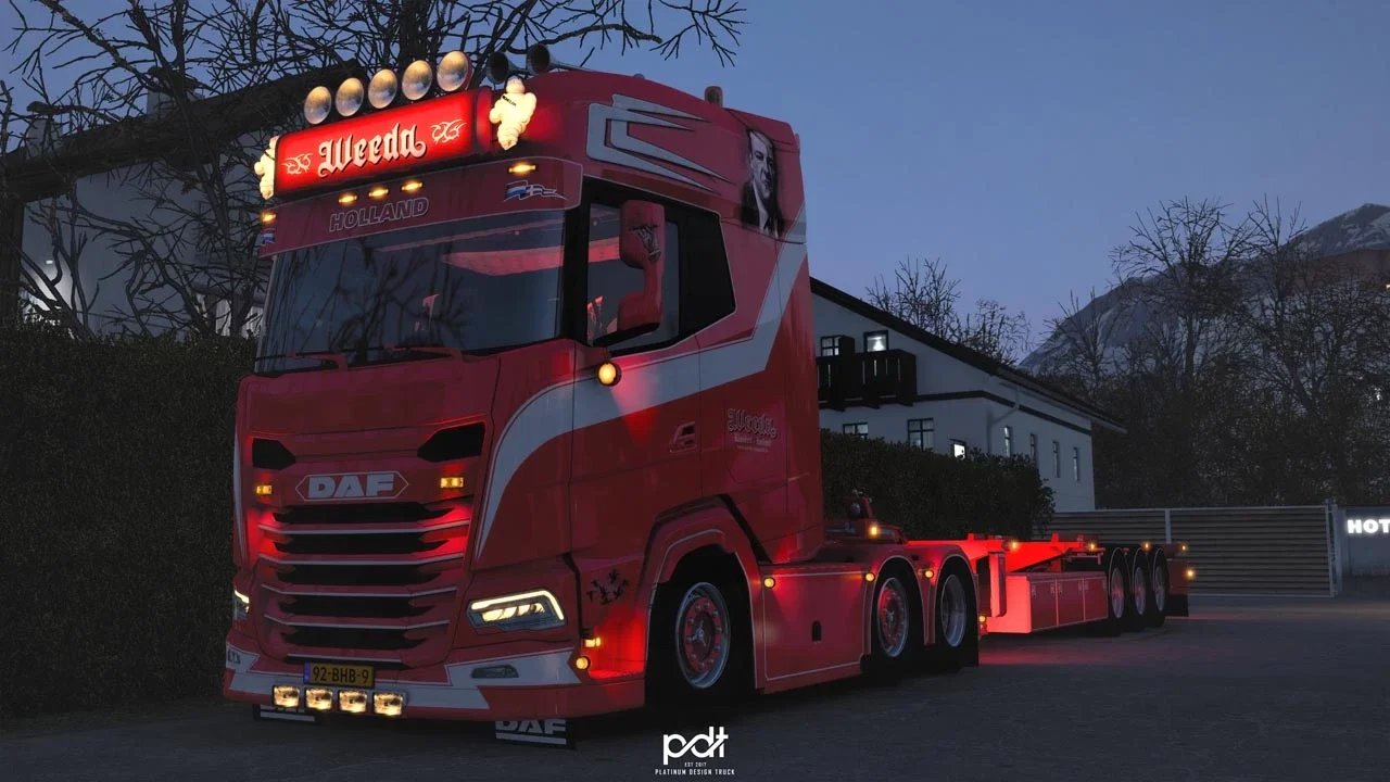 DAF XG+ 530 Weeda Sopranos + Trailer v2.0 3