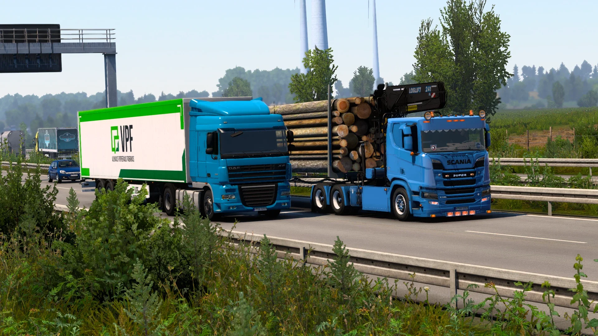 Scania R NG Log Lifter + Trailer.x