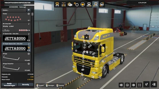 Slots for Daf 105 v1.0 2