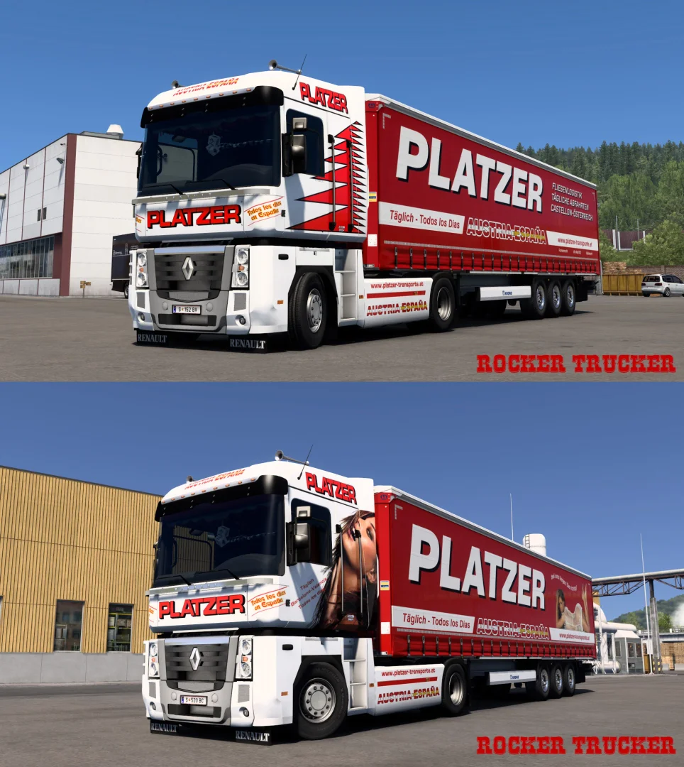 Platzer Spedition Transport Skin Pack v1.0 3