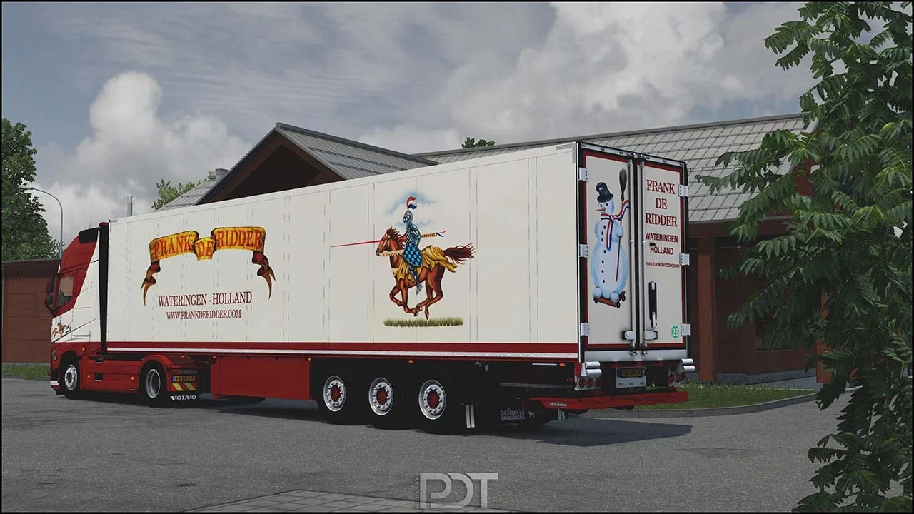 Volvo FH5 + Trailer Frank de Ridder v 6.0.x