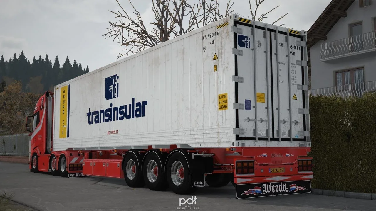 DAF XG+ 530 Weeda Sopranos + Trailer v2.0 5