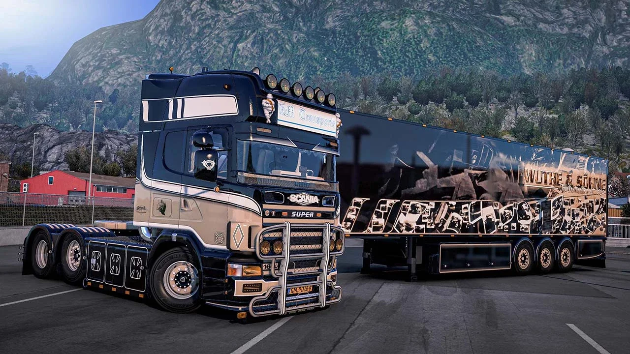 Scania Lion 164L V8 Special Megamod+Trailer.x
