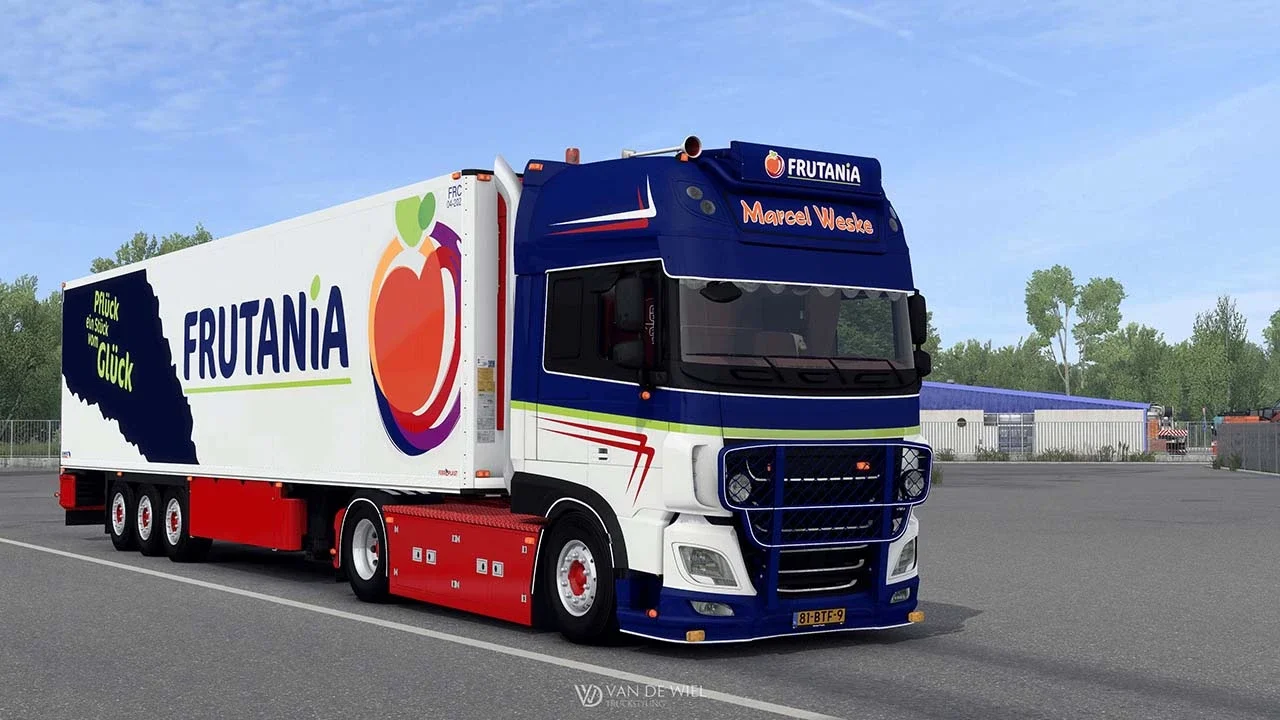 Daf XF106 530 + Schmitz Marcel Weske v5.0
