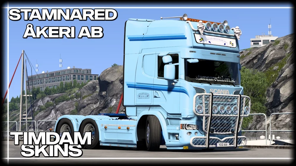 Stamnared Åkeri AB for JUseeTV Scania v1.0 3