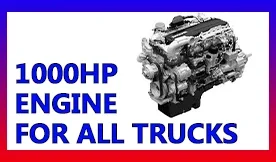 10000HP Engine For All Trucks v1.0