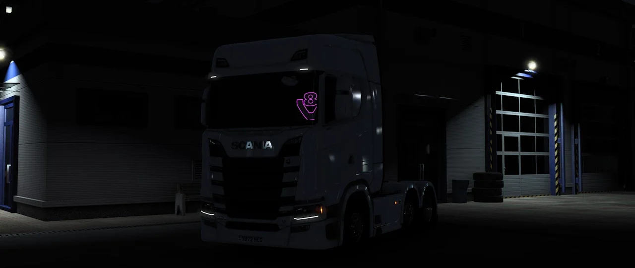 Scania NG V8 Lightboard v1.0 2