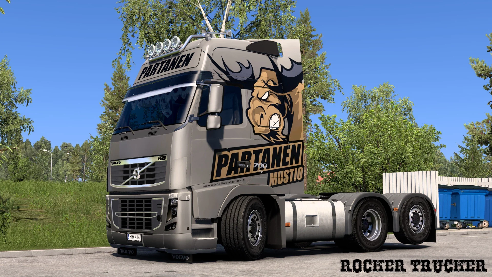 Kuljetusliike Ismo Partanen Skin fro Volvo FH3 v1.0