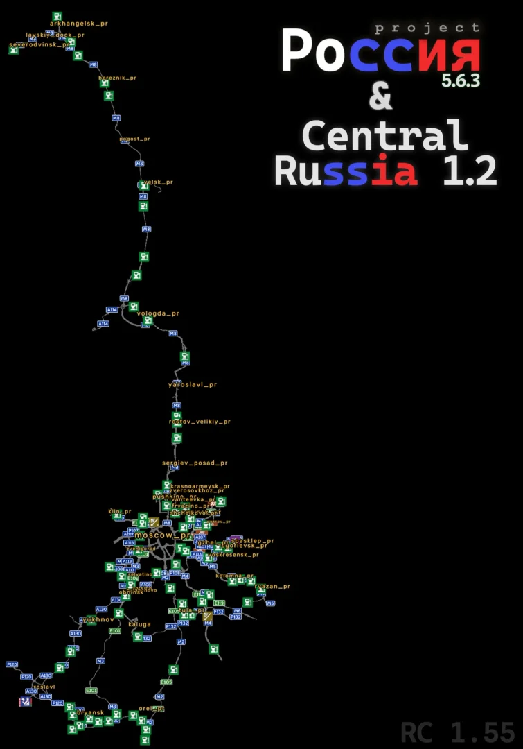 Project Russia 5.6.3 Central Russia 1.2 FIX v1.0