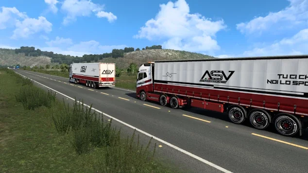 ASV LOGISTICA new red skin v1.0 2