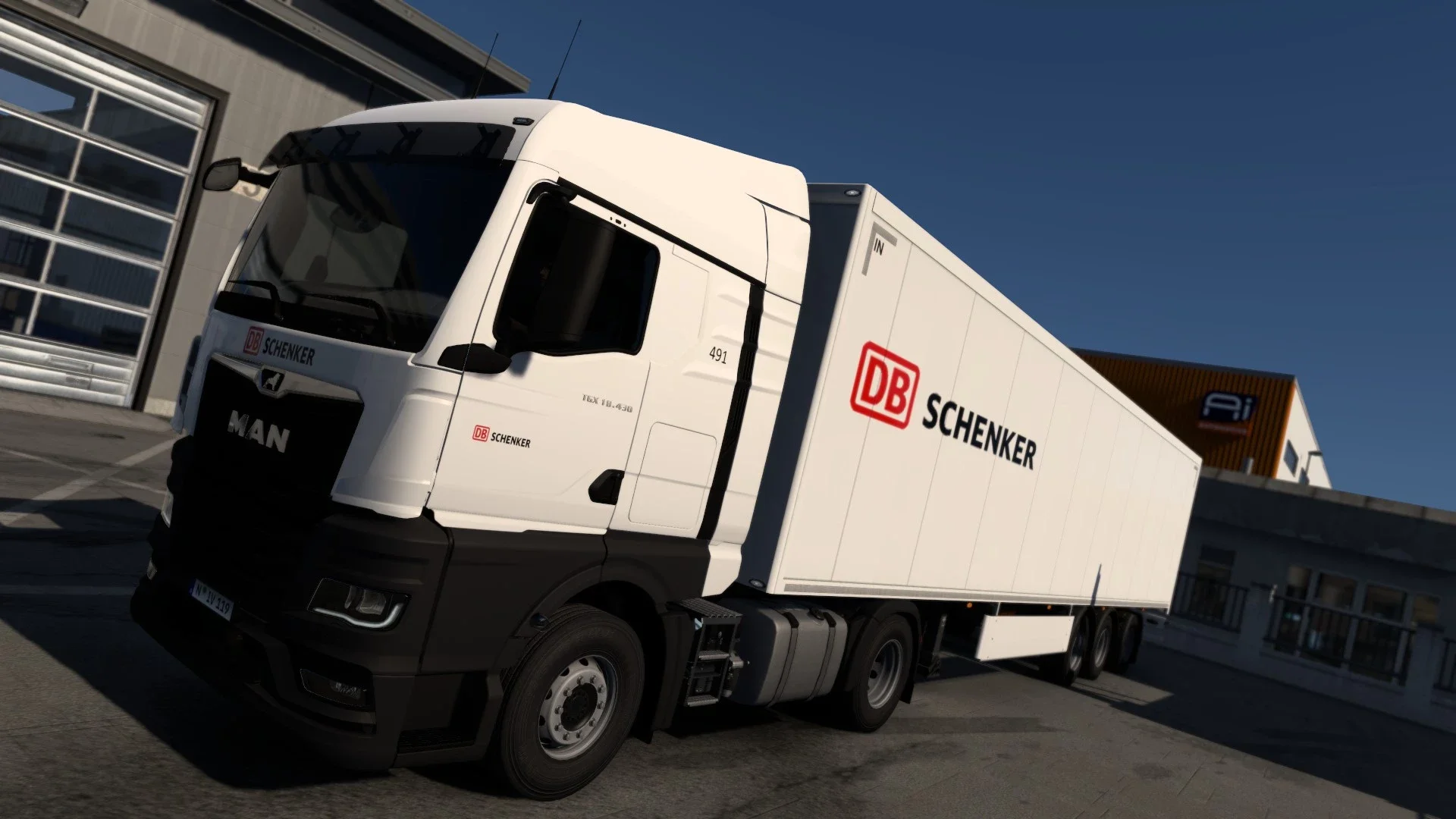 DB Schenker MAN Skin v1.0