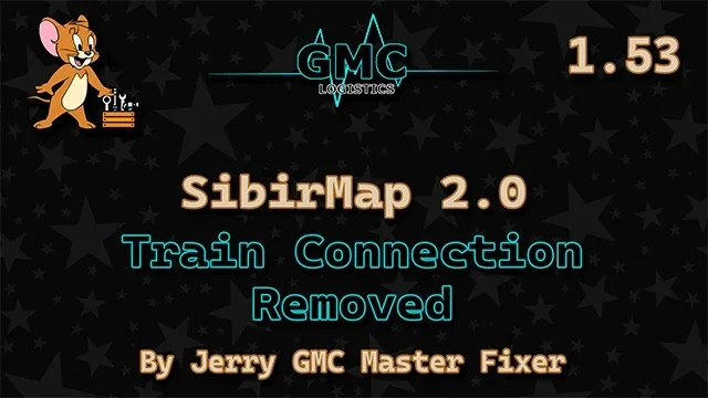 SibirMap 2.0 Train Connection Removed v1.0