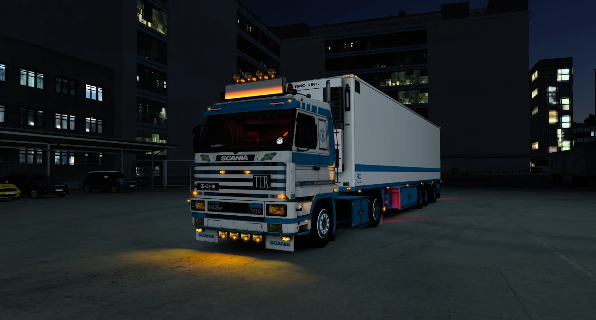 Scania 143M Ex PB KOK Zn Holland Trailer v 1.4