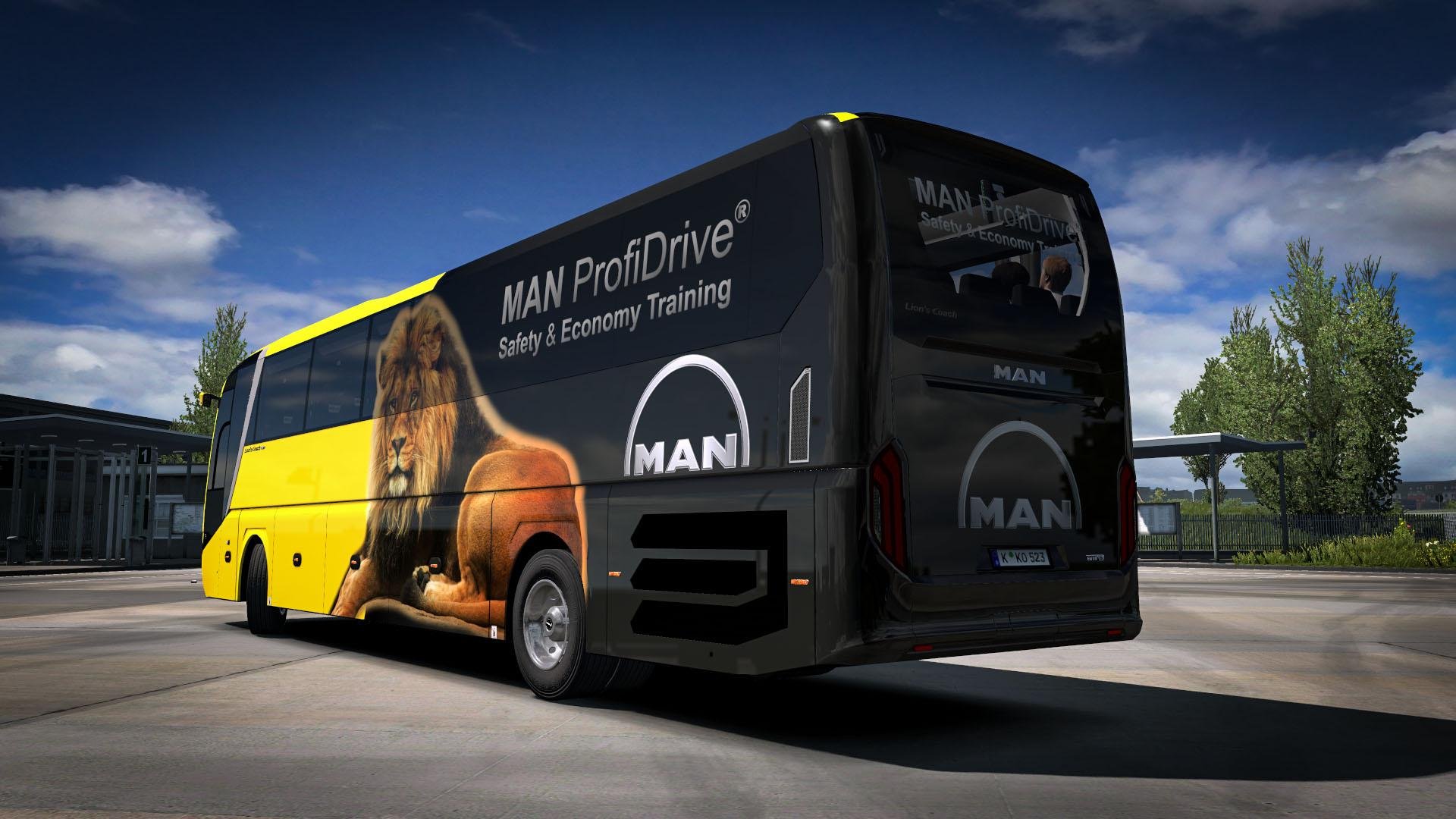 Man Lions Coach 2017 Optiview Bus + Interior v 2.0 3
