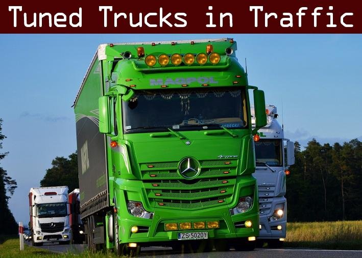 Tuned Truck Traffic Pack by Trafficmaniac v 7.1.8