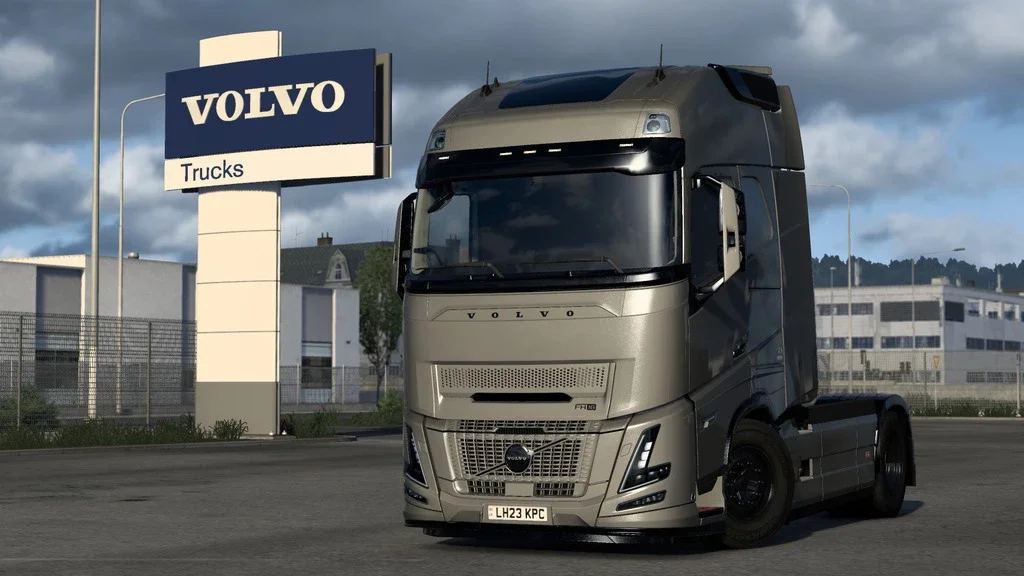 Painted parts for Volvo FH6 Aero v1.0