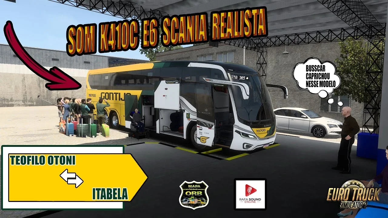 Busscar Vissta Buss NB1 365 Scania K410C Euro 6