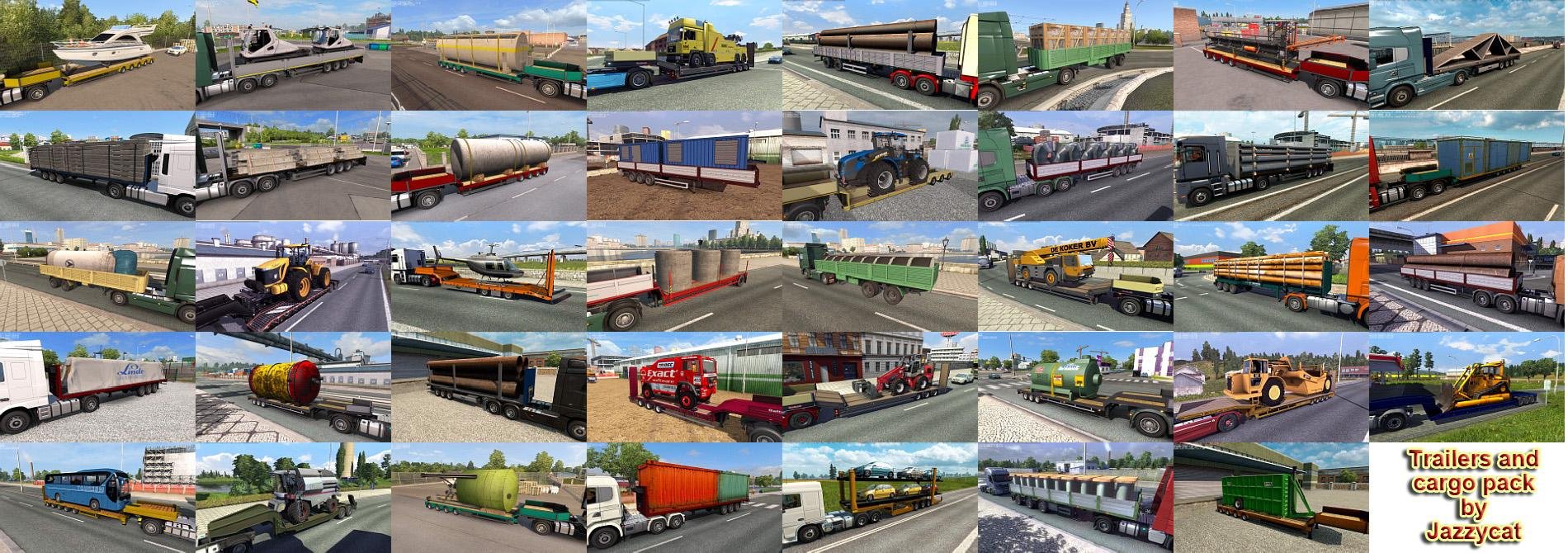 Trailers and Cargo Pack by Jazzycat v 11.9.8 2