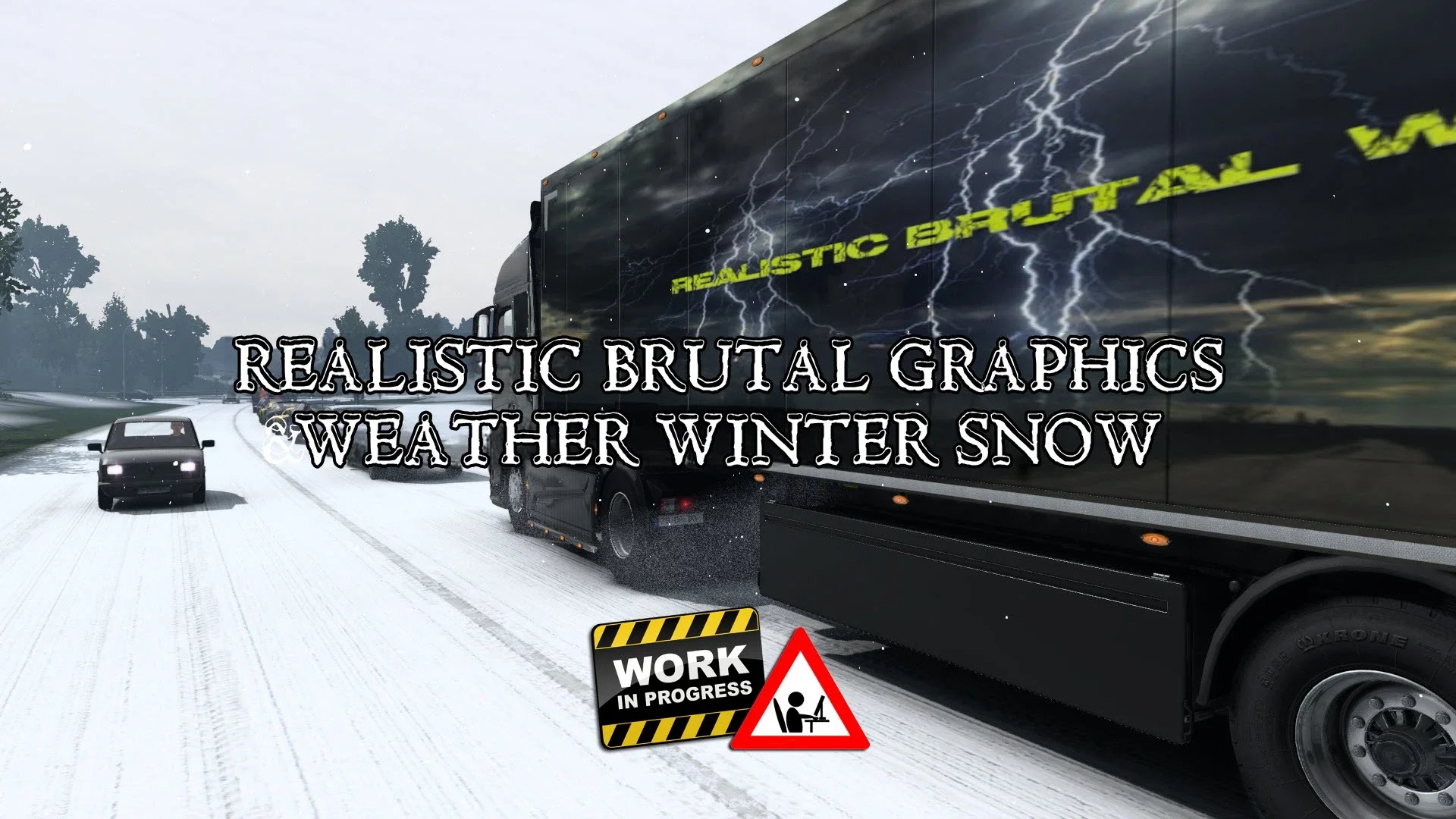 Realistic Brutal Graphics Weather Winter Snow V1.9