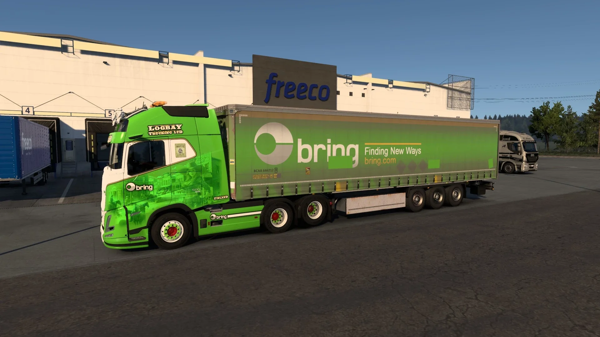 Logbay Trucking with Bring Skins v1.0