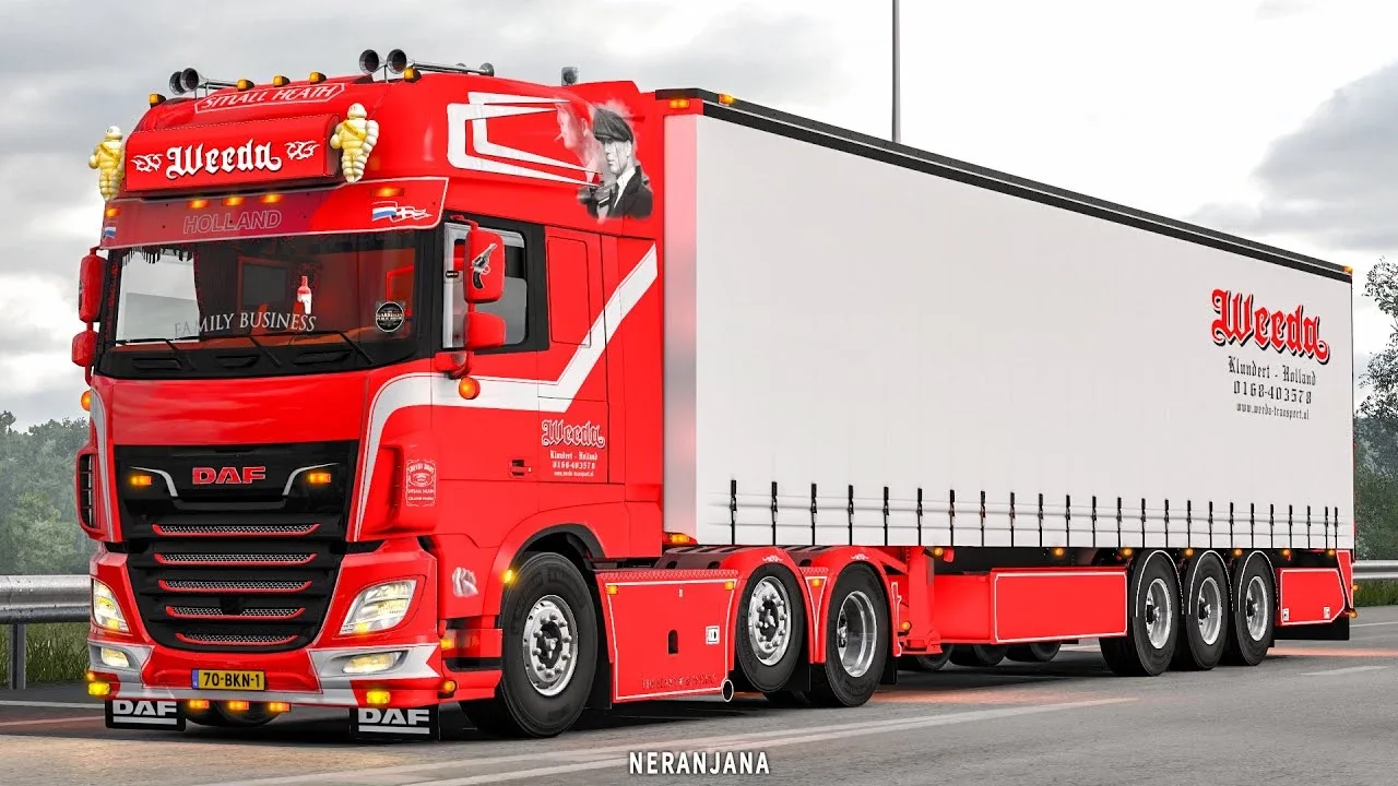 DAF XF106 480 Weeda Transport v 17.0 3