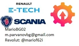 Scania S BEV and Renault E-TechT ownable + tuning