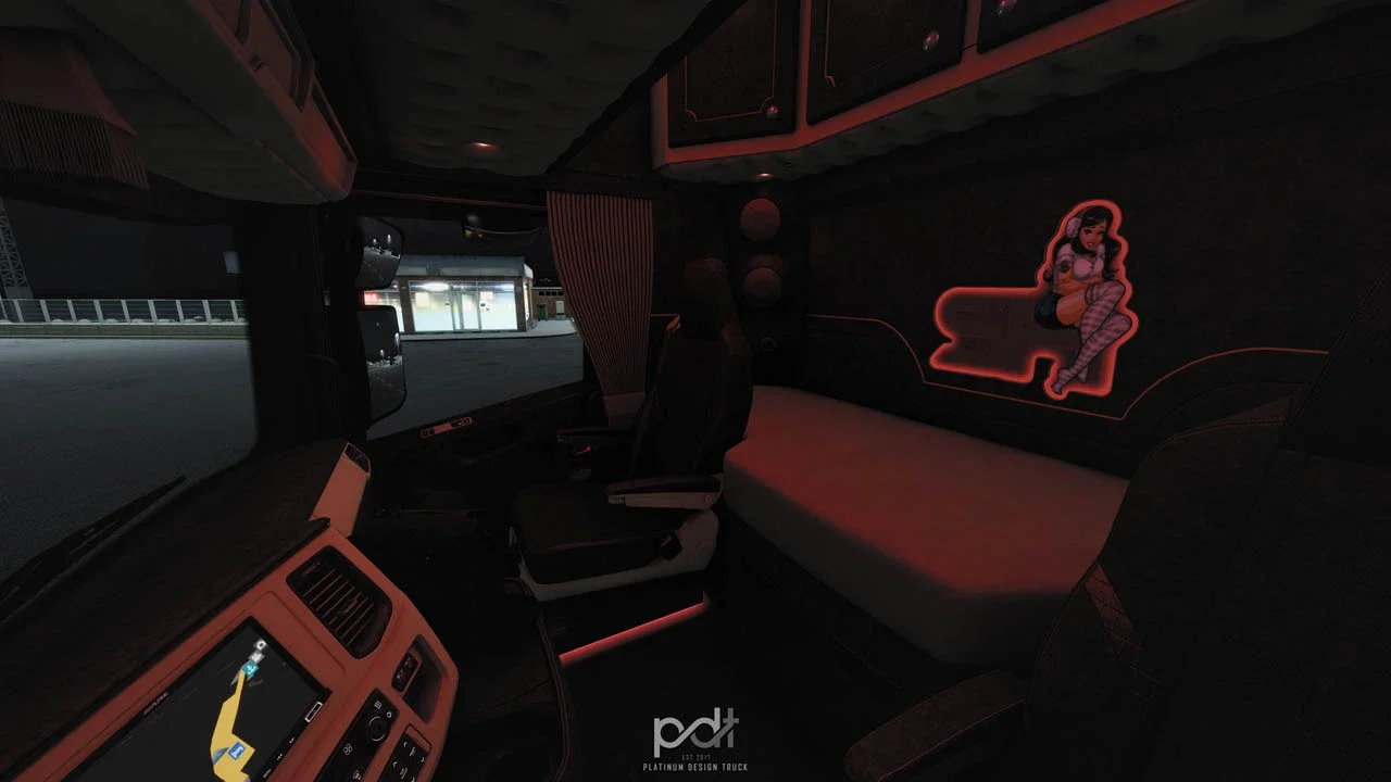 Scania S650 Heinrichs Thermoliner + Trailer v1.0 4