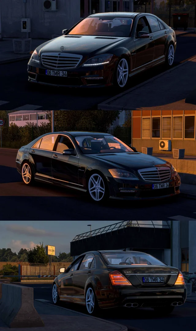 Mercedes Benz W221 S63 Amg 2