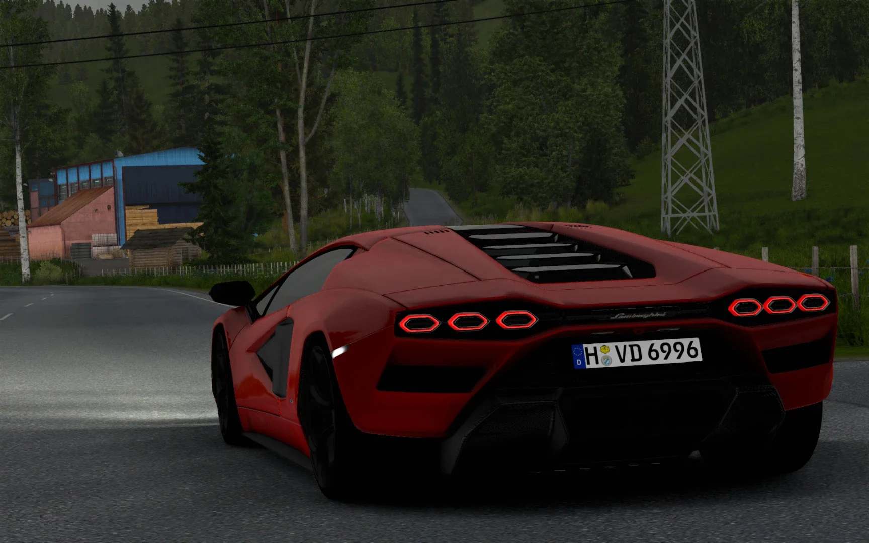 Lamborghini Countach LPI 800-4 2022 v 1.7 3