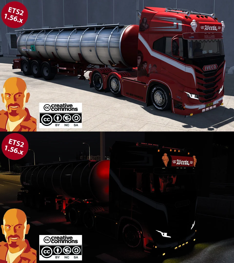 IVECO S-WAY WEEDA TRANSPORT v1.0 2