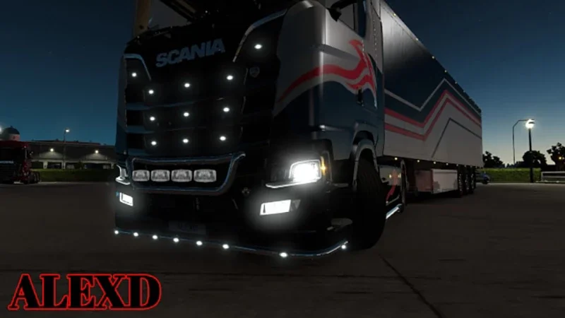 Fog light for Scania S R 2016