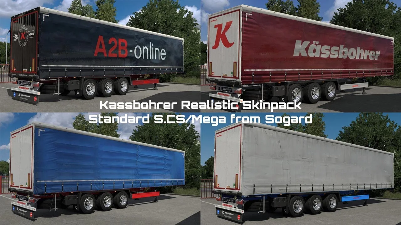 Kassbohrer S.CS and Mega Realistic Skinpack v1.0 3